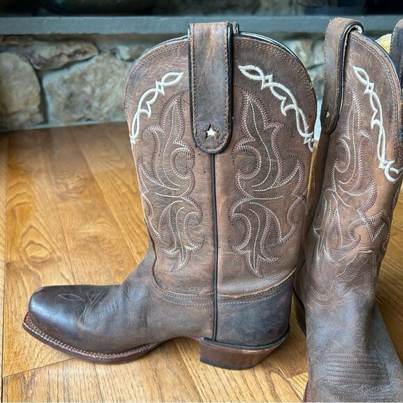 Tony Lama Ladies Vaquero Western leather boots - Picture 1 of 12